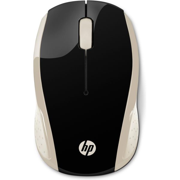 Hp Maus 200 Kabellos USB-A 3-Tasten Gold/Schwarz-image