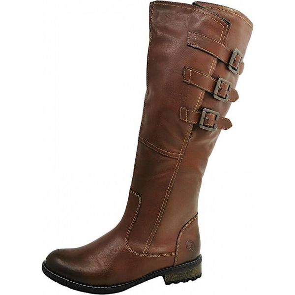 Remonte Scarpe Donna Stivaletti Con Zip Marrone Tempo Libero, Numero Di Scarpe: 40 Eu-image