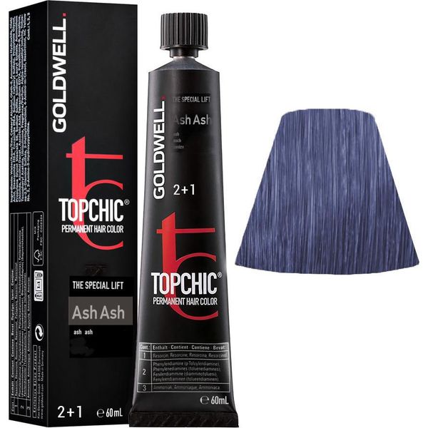 Goldwell Topchic Tube Ash Ash 60Ml - Colore Permanente In Tubo-image