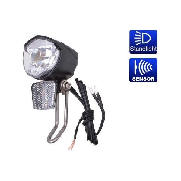 Filmer 40028 Faro Led Senso 70 Lux Con Sensore E Luce Di Parcheggio-image