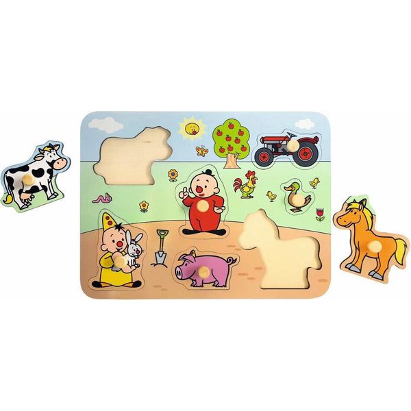 Bumba Houten Puzzel Boerderij 7 Stukjes-image