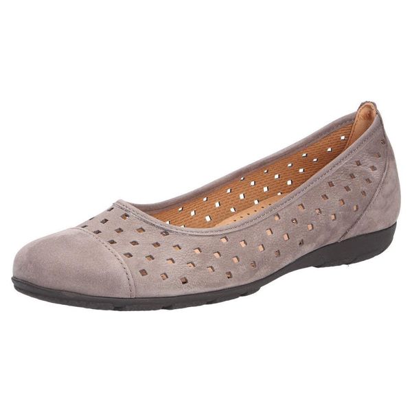 Gabor Scarpe Da Donna Mocassini Slip-On Grigio Tempo Libero, Numero Di Scarpe:Eur 38.5 | Uk 5.5-image