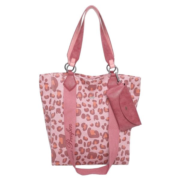 Fritzi Aus PreußEn Borsa A Tracolla Borsetta Canvas Izzy02 Tote Leo Brick Rosa-image