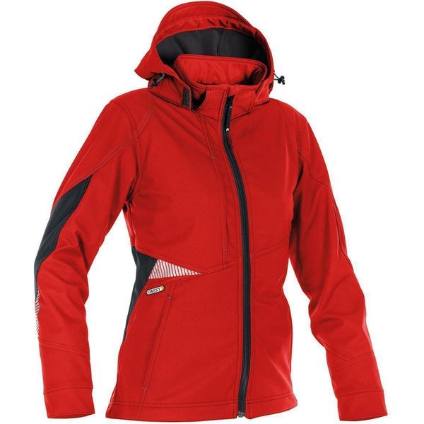 Dassy® Gravity Women Giacca Softshell Da Donna Rosso/Nero Taglia S Lunghezza: Standard-image