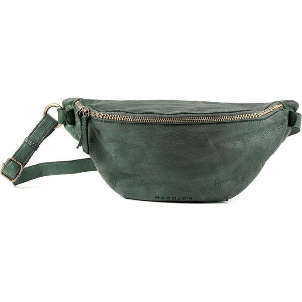 Harold's Pelle Borsa A Tracolla Submarine Hipbag Green Verde Scuro-image
