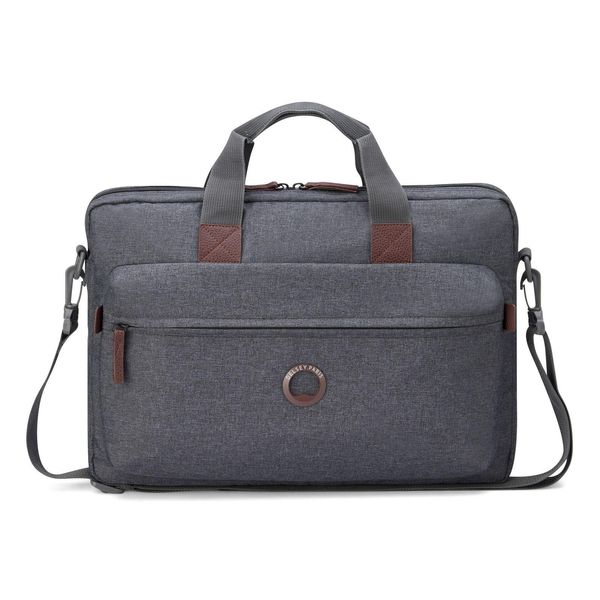 Delsey Paris Laptop Bag Borsa Da Ufficio Con Scomparto Per Laptop Maubert 2.0 1 Compartment Satchel Anthracite Antracite-image