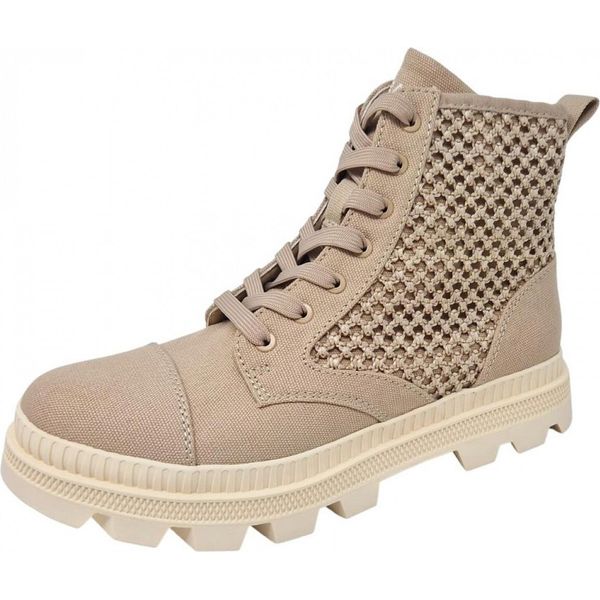 Bagatt Daiquiri Stivali Estivi Da Donna Con Lacci In Beige, Misura 40-image