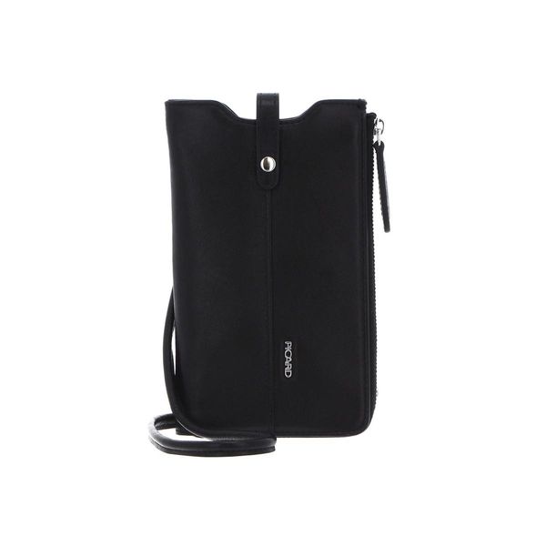 Picard Pelle Borsa Per Cellulare Borsa A Tracolla Spirit 1 Smartphone Bag Black Nero-image