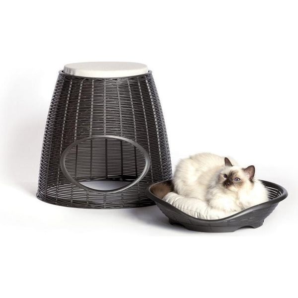 Bama Pet Pasha Dierenmand 52X50X46/55 Cm Antraciet-image