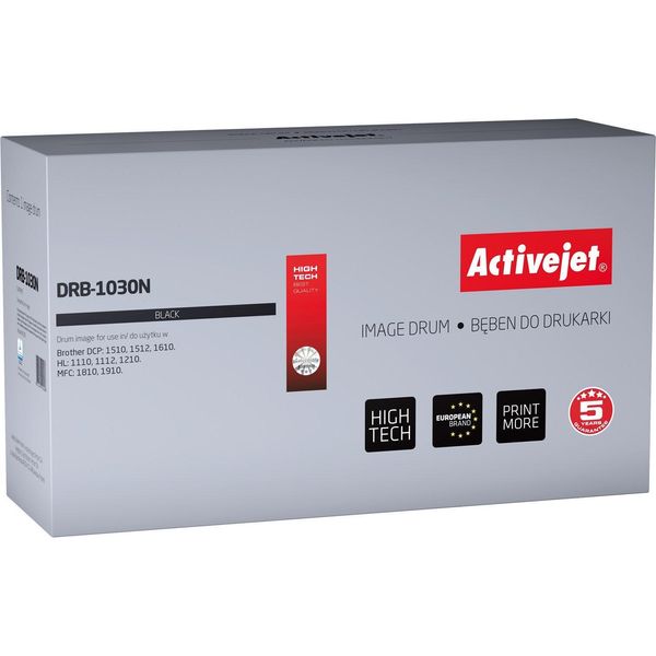 Activejet DRB-1030N Drum (Replacement For Brother DR-1030 DR1030; Supreme; 10000 Pages; Black)-image