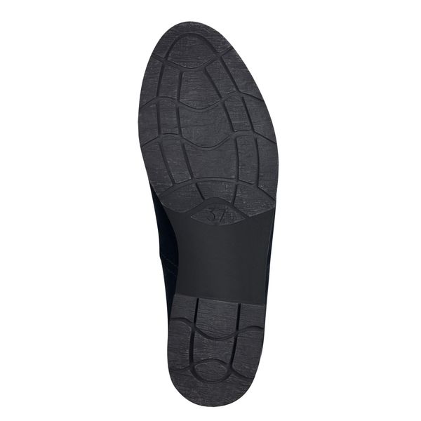 Marco Tozzi Stivaletto Donna Chelsea Boot Piatto Con Inserto Elastico 2-25321-41, Misura:38 Eu, Colore:Blu-image