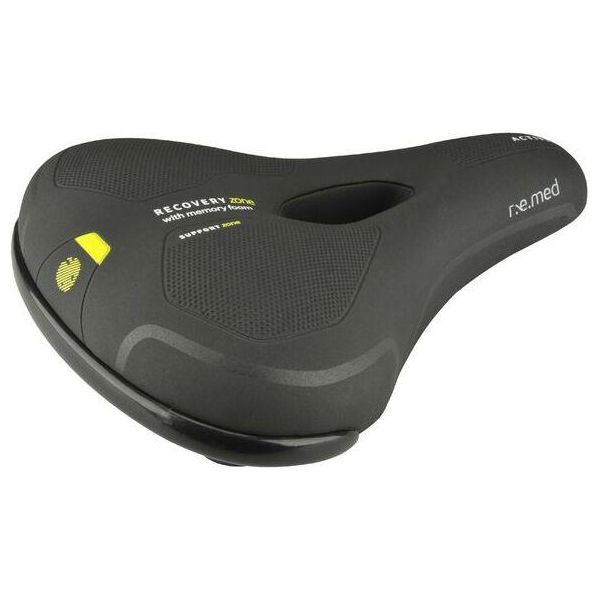 Sella Fischer Per Bici Da Trekking R.E.Med Memory Foam Ergonomica, Con Inserto In Memory Foam - 1 Pezzo (85680)-image
