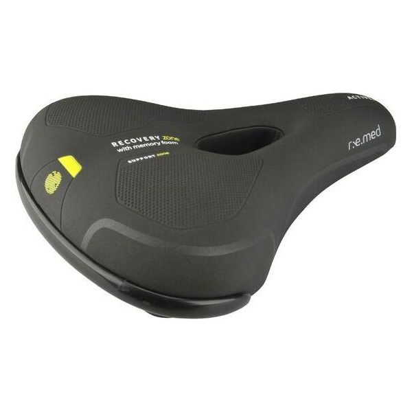 Sella Fischer Per Bici Da Turismo R.E.Med Memory Foam Ergonomica, Con Inserto In Memory Foam - 1 Pezzo (85682)-image