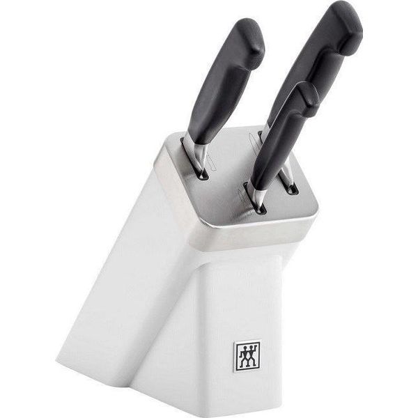 Set Of 3 Knives In Self-Sharpening Block Zwilling Four Star 35135-400-0-image