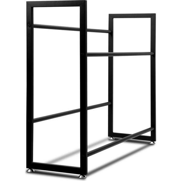 Tolletour Portacasse Per Bevande Scaffale Per Casse Per Bevande Portacasse Per Birra Casse Per Bevande In Metallo 4 Pezzi 105X32X85Cm-image