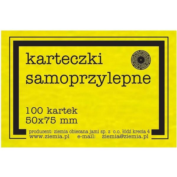 Note Adesive Fluo 50X75Mm 100K Giallo-image