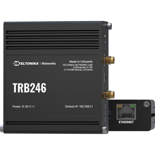 Teltonika TRB246 - Gateway - 100Mb Lan, RS-232, RS-485, Ppp - Lte - 3G, 4G (TRB246000000)-image