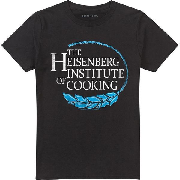 Breaking Bad - Maglietta "The Heisenberg Institute Of Cooking"" Per Uomo/Donna Unisex TV20850 (Xxl) (Nero)"-image