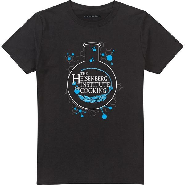 Breaking Bad - Maglietta "The Heisenberg Institute Of Cooking"" Per Uomo/Donna Unisex TV20849 (M) (Nero)"-image