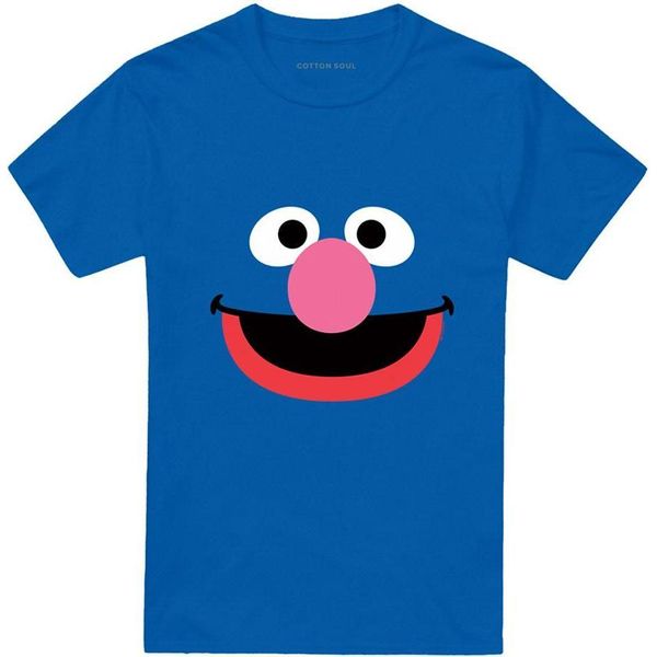 Sesame Street - Maglietta Da Uomo/Donna Unisex TV21803 (4XL) (Blu Royal)-image
