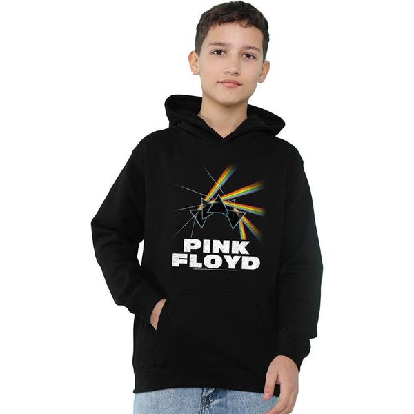 Pink Floyd - Felpa Con Cappuccio "Dark Side Of The Moon Table Prism"" Per Bambini TV21984 (128) (Nero)"-image