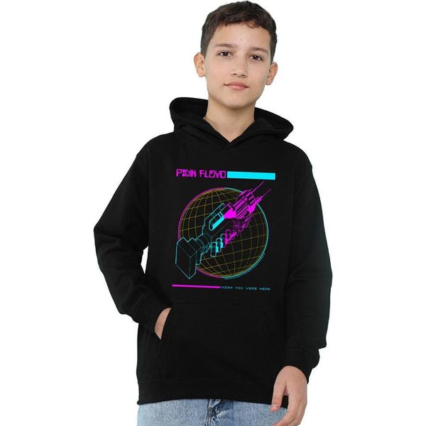 Pink Floyd - Felpa Con Cappuccio "Wish You Were Here"" Per Bambini TV22136 (116) (Nero)"-image