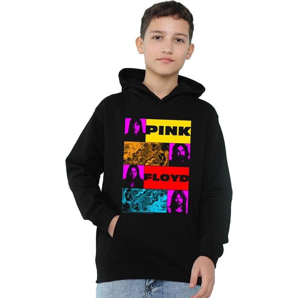 Pink Floyd - Felpa Con Cappuccio "Lava Tiles"" Per Bambini TV22140 (152-158) (Nero)"-image