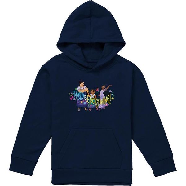 Encanto - Kapuzenpullover Per Bambini "La Famiglia è Tutto"" TV22350 (152-158) (Marine)"-image