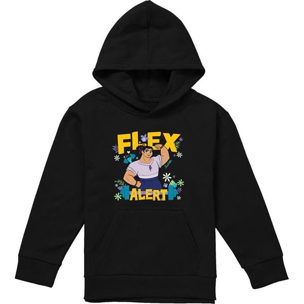 Encanto - Felpa Con Cappuccio "Flex Alert"" Per Bambini TV22351 (116) (Nero)"-image