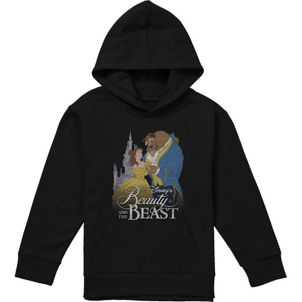 La Bella E La Bestia - Kapuzenpullover Per Bambini TV22373 (152-158) (Marine)-image