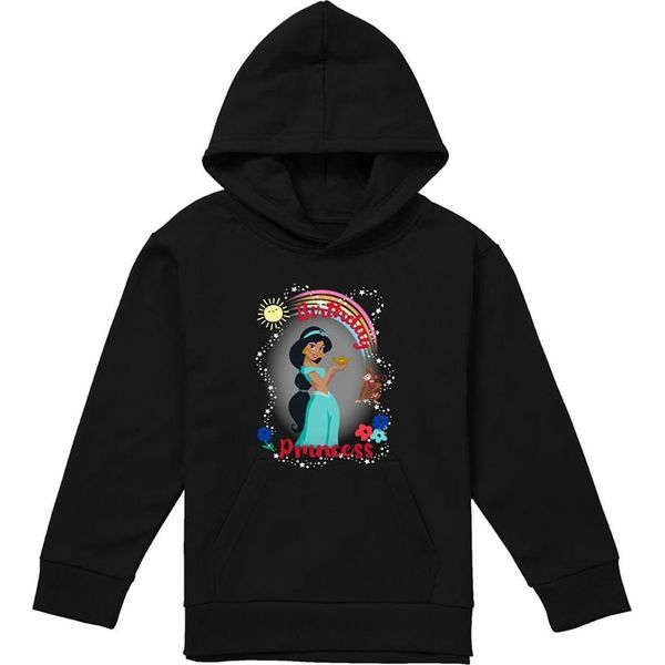 Aladdin - "Principessa Di Compleanno"" Kapuzenpullover Per Bambini, Meliert TV22393 (152-158) (Marine)"-image