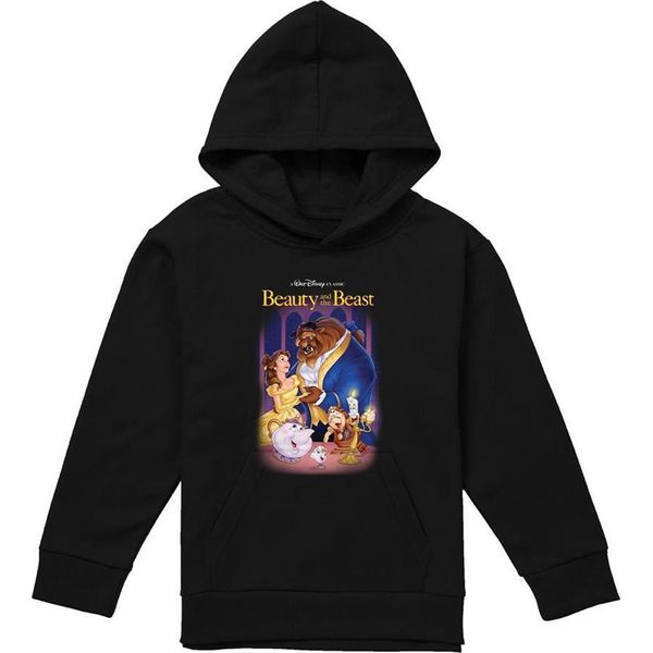 La Bella E La Bestia - Kapuzenpullover Per Bambini TV22441 (152-158) (Marine)-image
