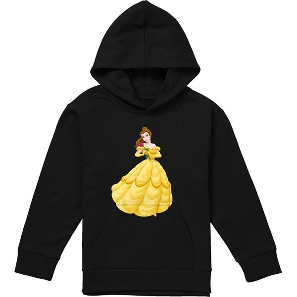 La Bella E La Bestia - Felpa Con Cappuccio Per Bambini TV22443 (152-158) (Navy)-image