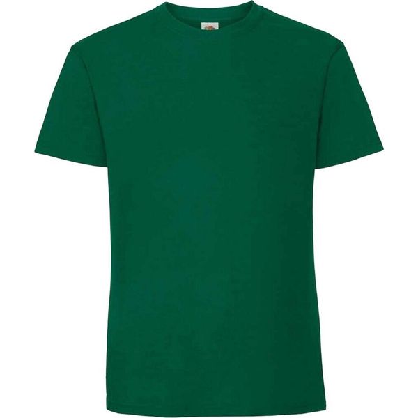 Maglietta Fruit Of The Loom Premium Uomo RW5974 (2XL) (Verde College)-image