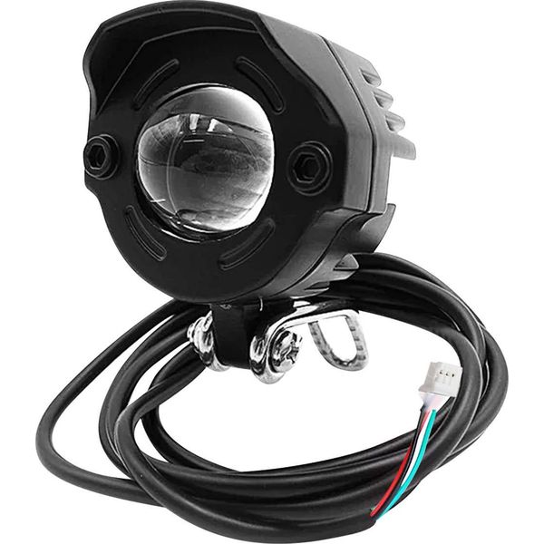 Minimotori, Faro A Led Dualtron Aminia Con Clacson Originale, Nero-image