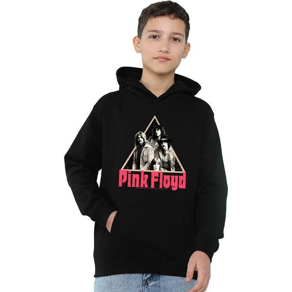 Pink Floyd - Felpa Con Cappuccio Per Bambini TV23124 (128) (Nero)-image