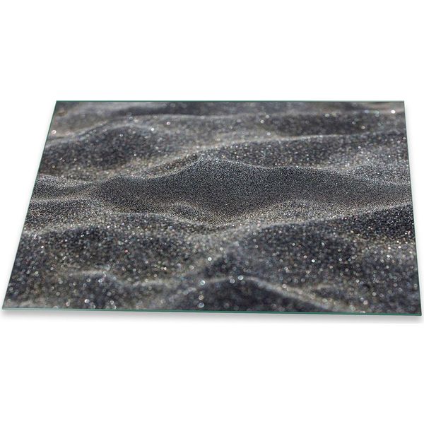 Piastra Di Copertura Del Piano Cottura Piastra Di Copertura Del Piano Cottura In Ceramica 1 Pezzo 80X52 Grigio Protezione-image