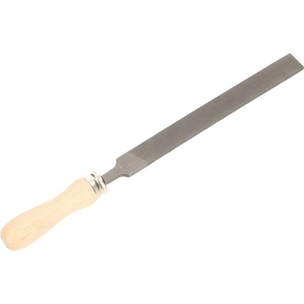 Kotarbau® Lima Da Officina Piatta Lunghezza: 150 Mm Taglio 1 (Grosso) Lima A Mano Lima Piatta Lima In Metallo Per La Lavorazione Grossolana Dei Metalli-image