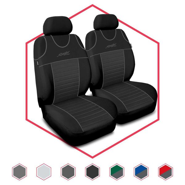 Coprisedili Auto Coprisedili Universali Coprisedili Auto Per Hyundai Ix20 Grigio-image