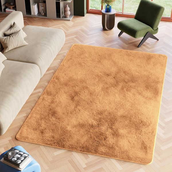Tappeto Tapiso Silk Moderno Marrone Soggiorno ÖKotex 200 X 300 Cm-image