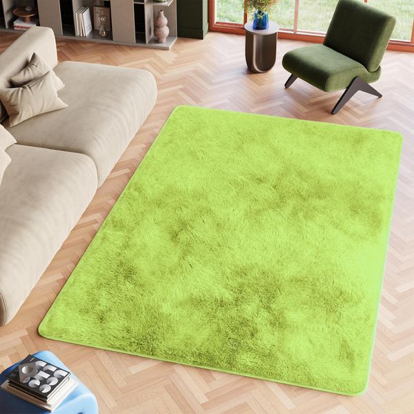 Tappeto Tapiso Silk Moderno Verde Soggiorno ÖKotex 160 X 230 Cm-image