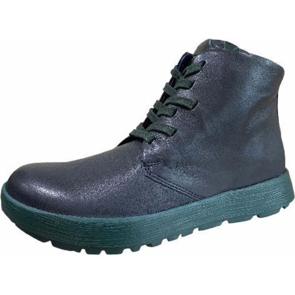 Think Comoda Stivaletti Da Donna - Comodo Stivaletto Blu Per Il Tempo Libero Nuovo-image