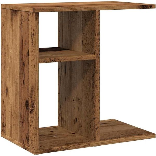 Vidaxl Tavolino In Legno Vecchio 50X30X50 Cm Materiale A Base Di Legno-image