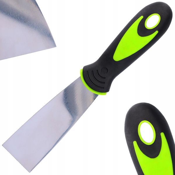 Spatola Per Cartongesso Per Intonacatura 40 Mm Gomma Acciaio Inox Spatola-image