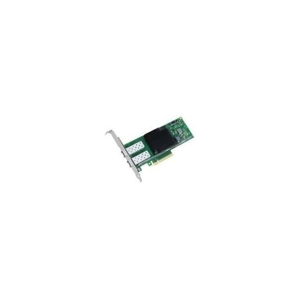 Intel X710DA2BLK, Integrato, Cablato, Pci Express, Fibra, 10000 Mbit/S, Nero, Verde, Acciaio Inox-image