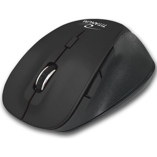 Mouse Ottico Wireless Bluetooth Titanum 6D Fornax Nero-image