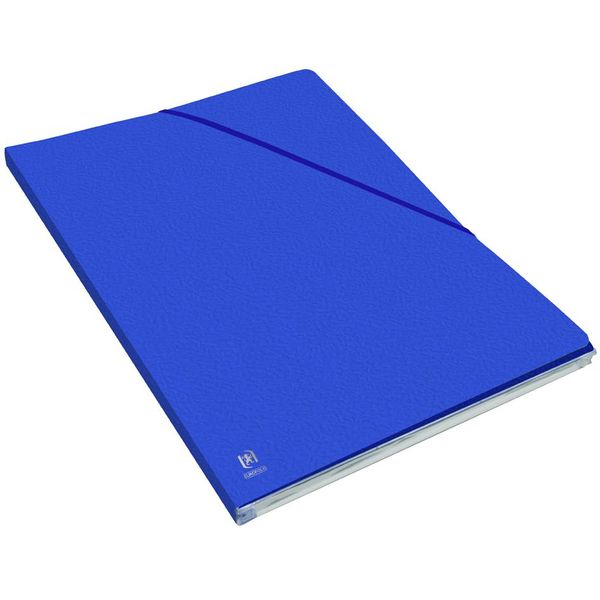 Cartella Angolare Elba Alpina, Din A4, Cartone, Blu, In Cartone Lucido Da 0,5 Mm, Con Angolo Elastico, Contenuto (171519.03)-image