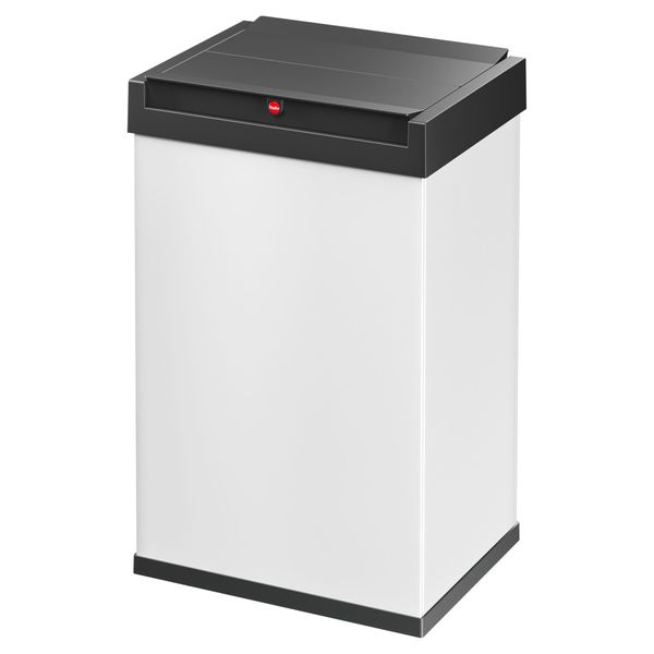Hailo 0840-131 Cestino Big-Box Swing L - 35 L, Bianco-image