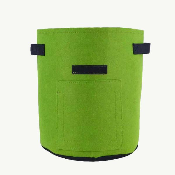 Contenitore Per La Coltivazione Di Ortaggi In Feltro Rourke 11,4L - Verde-image