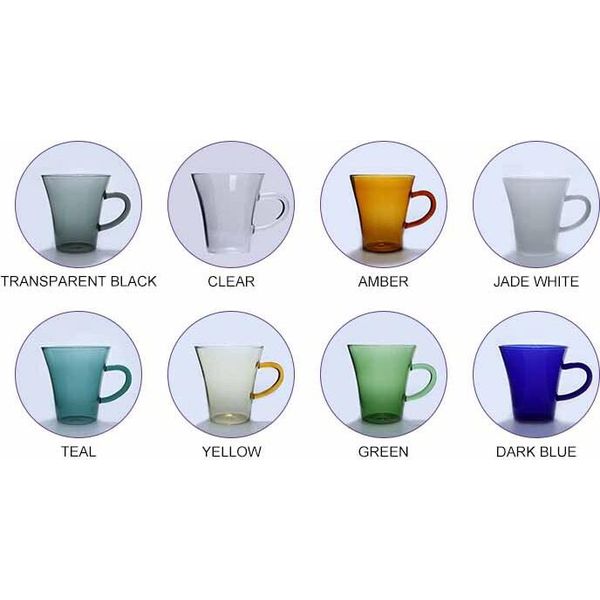 Tazza Singola In Vetro 310Ml - Trasparente-image